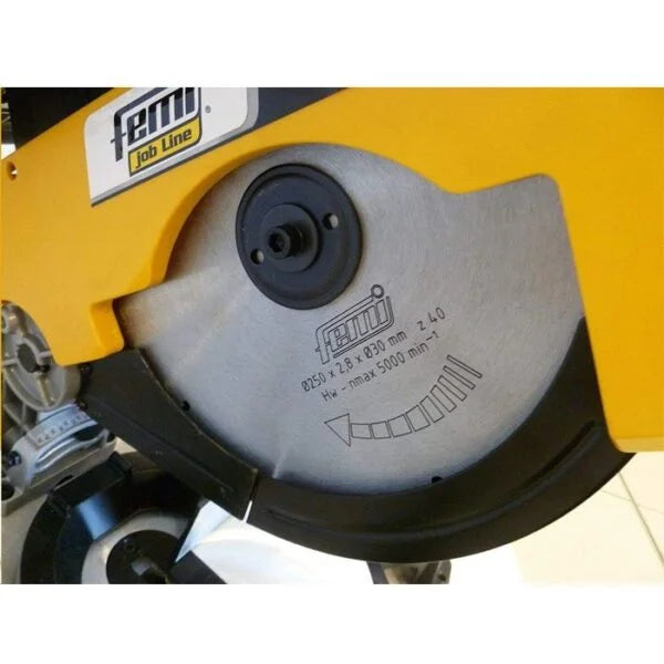 Femi TR078 Job line 230V 1800W wood cutting machine ø 250 mm Nibeza Style