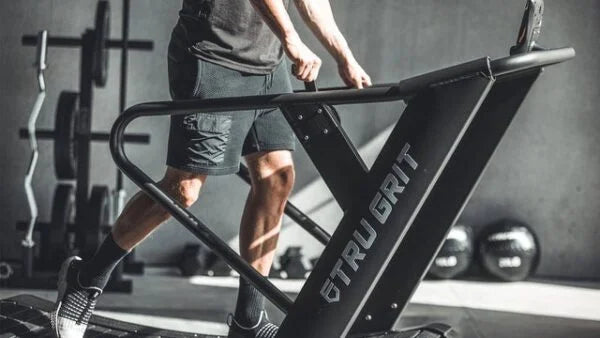 Tru Grit Runner Curved Manual Treadmill Nibeza Style