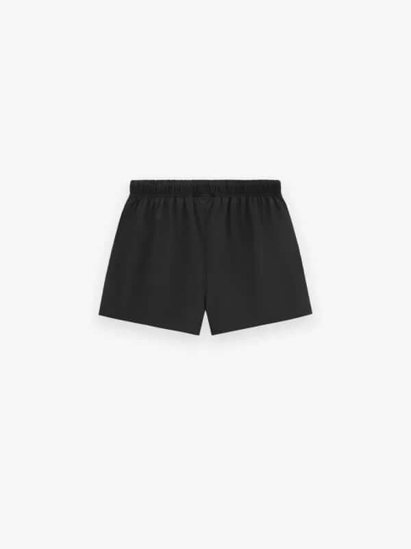 WOMENS NYLON RUNNING SHORT Black-NIBEZA Apparels-Nibeza Style