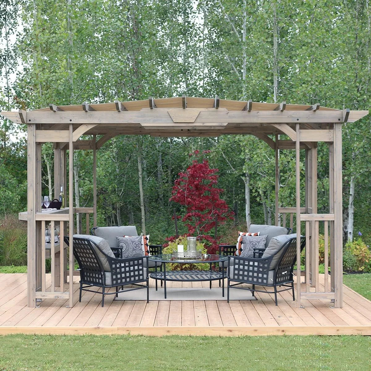 Yardistry Madison Pergola YM11783 Nibeza Style