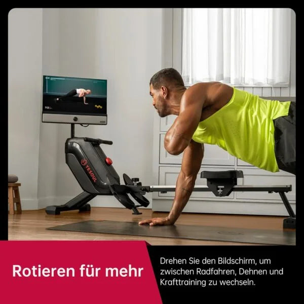 Yesoul Rower R1 Plus 21.5″ HD Screen Nibeza Style