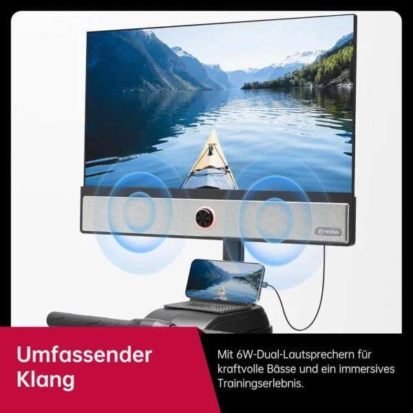 Yesoul Rower R1 Plus 21.5″ HD Screen Nibeza Style