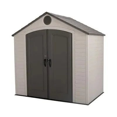 LIFETIME 8 X 5 Ft Outdoor Storage Shed with Window Nibeza Style