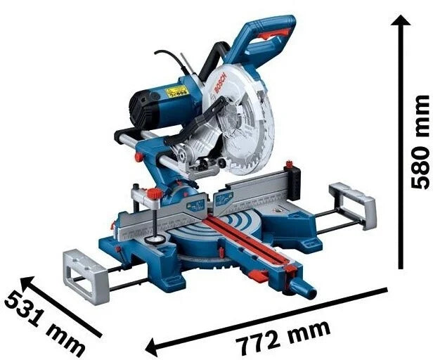 GCM 305-254 D Professional Hardware/Electronics Circular Saw and Mitre Saw Nibeza Style