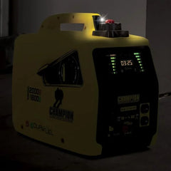 Champion 2000 Watt Dual Fuel Inverter Petrol Emergency Generator, 230V, EU Nibeza Style