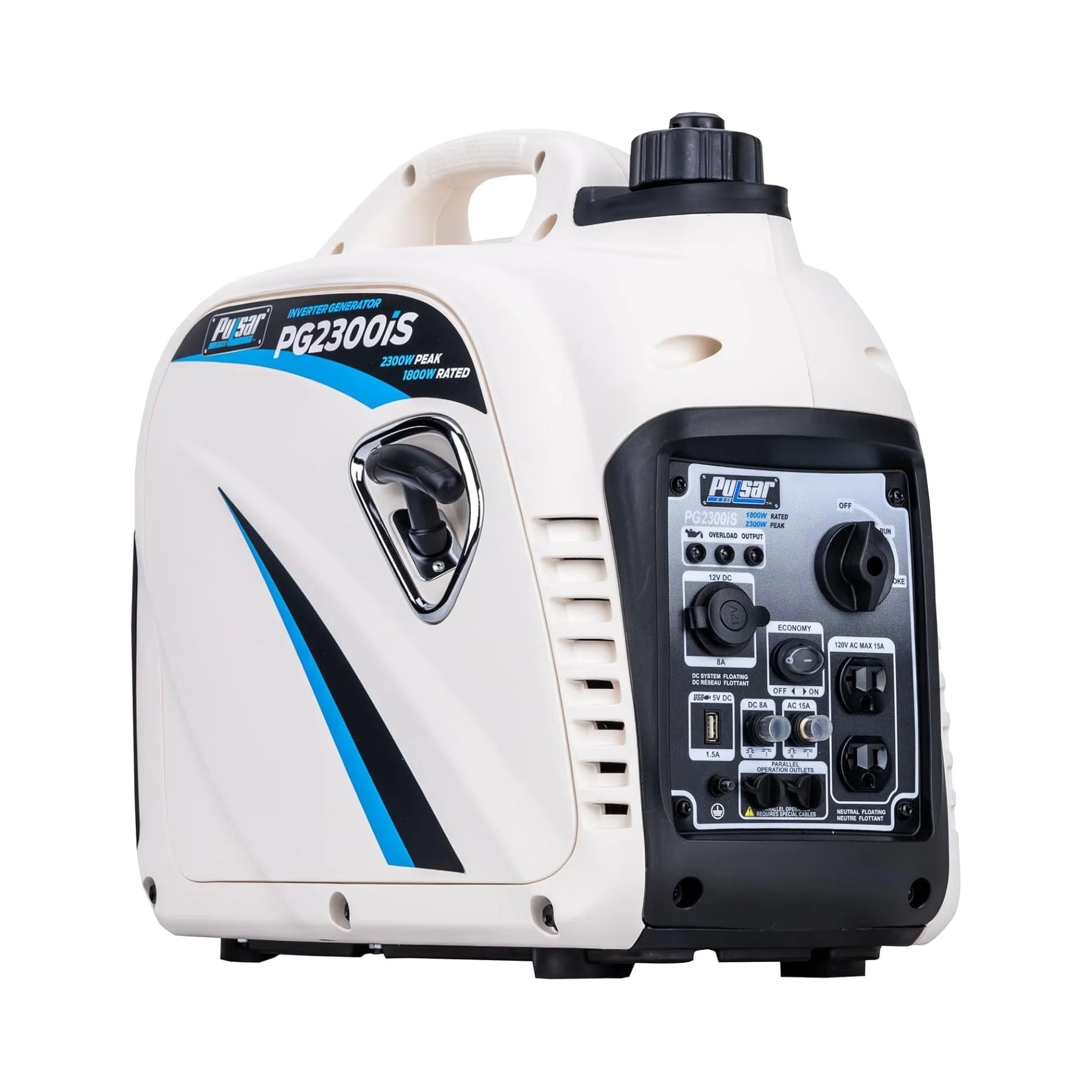 Pulsar PG2300iS 2,300W Portable Inverter Generator, Super Quiet Nibeza Style