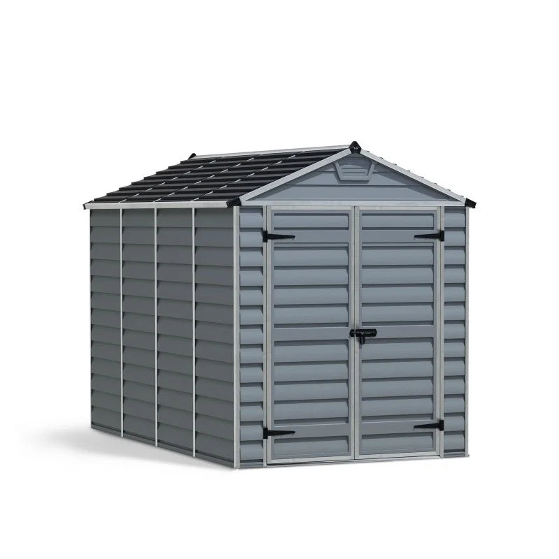 Canopia Skylight Polycarbonate Garden Shed 303X185X217 cm Grey Nibeza Style