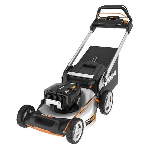 WORX Nitro 80V 21″ Cordless Self-Propelled Lawn Mower Nibeza Style