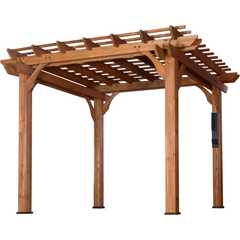 Backyard Discovery 10×10 Wooden Pergola with Shipping & Assembly Included Nibeza Style