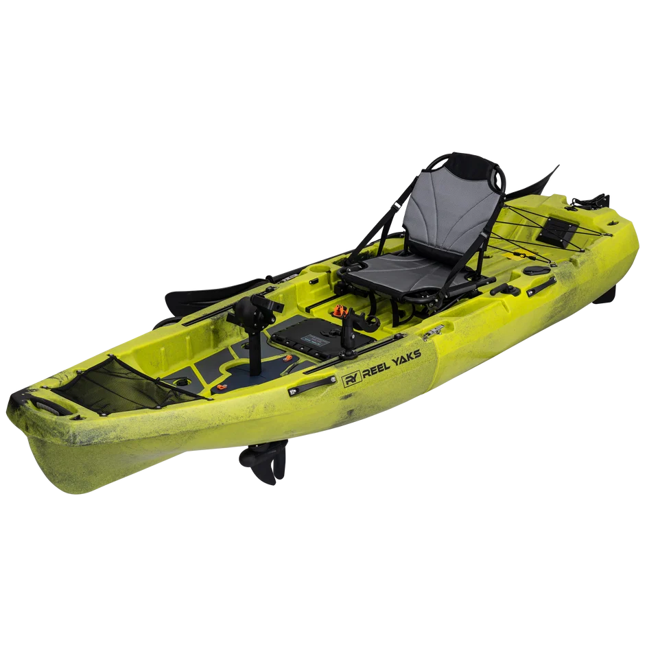 10ft Radar Modular Propeller Drive Pedal Fishing Kayak | 430lbs Capacity | 2 Piece Nibeza Style