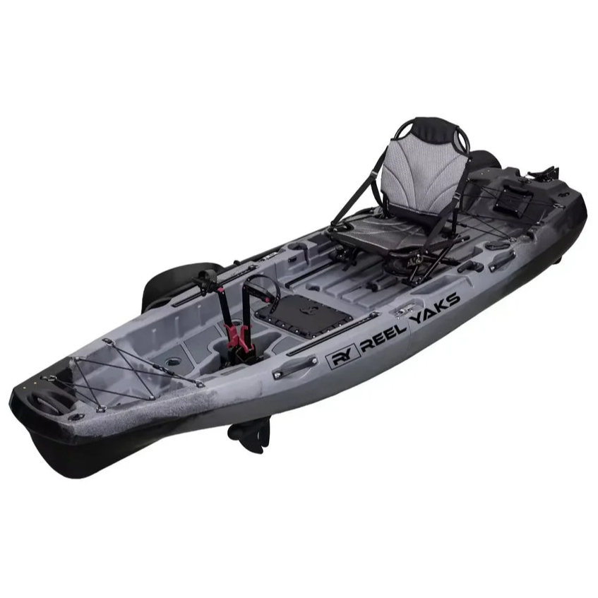 10ft Radar Modular Propeller Drive Pedal Fishing Kayak | 430lbs Capacity | 2 Piece Nibeza Style