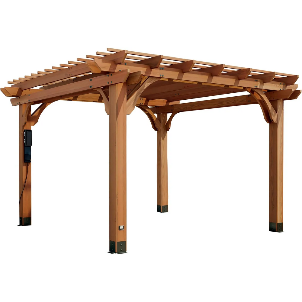 Backyard Discovery Beaumont Freestanding Pergola 2101579COM Nibeza Style