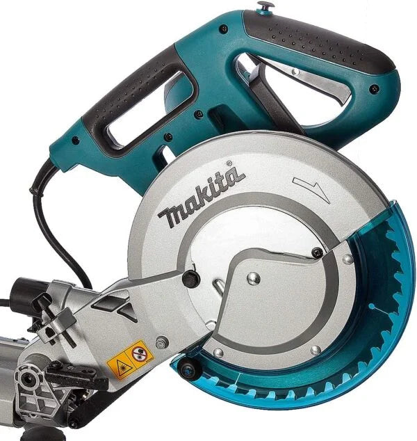 Makita LS1018L 240v 260mm 10″ sega troncatrice scorrevole con laser + supporto per gambe Nibeza Style