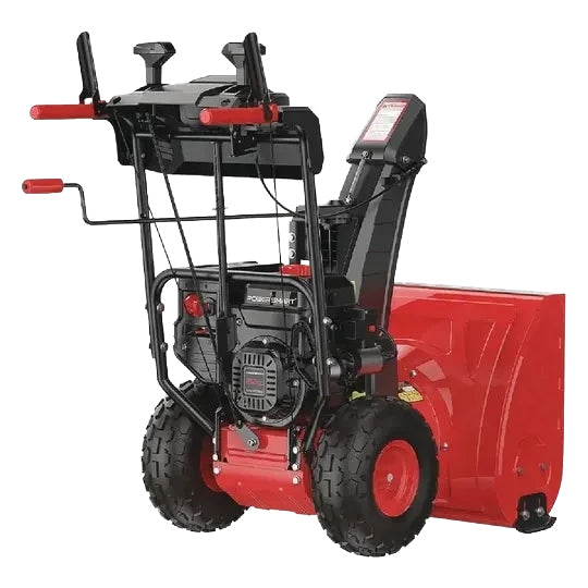 PowerSmart 26” 212cc Two Stage Gas Self Propelled Snow Blower with Electric Start Nibeza Style