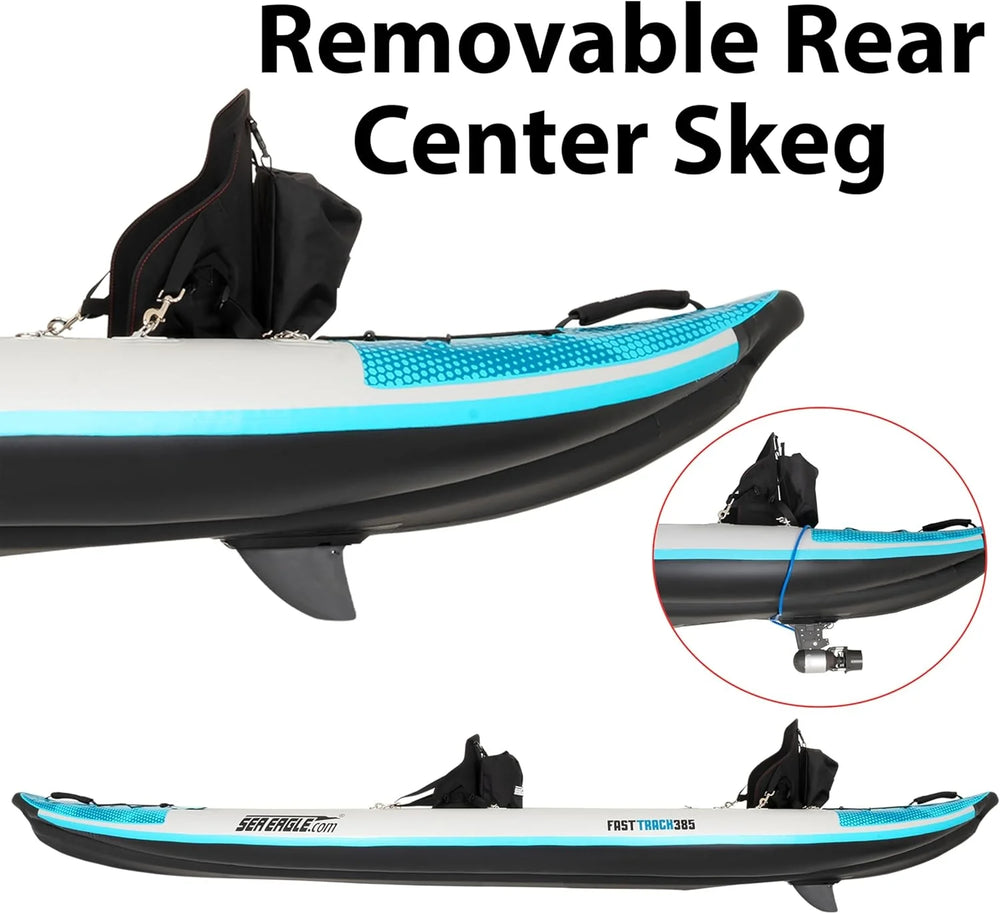 Sea Eagle 385ft FastTrack™ V-bottom Inflatable Kayak Nibeza Style