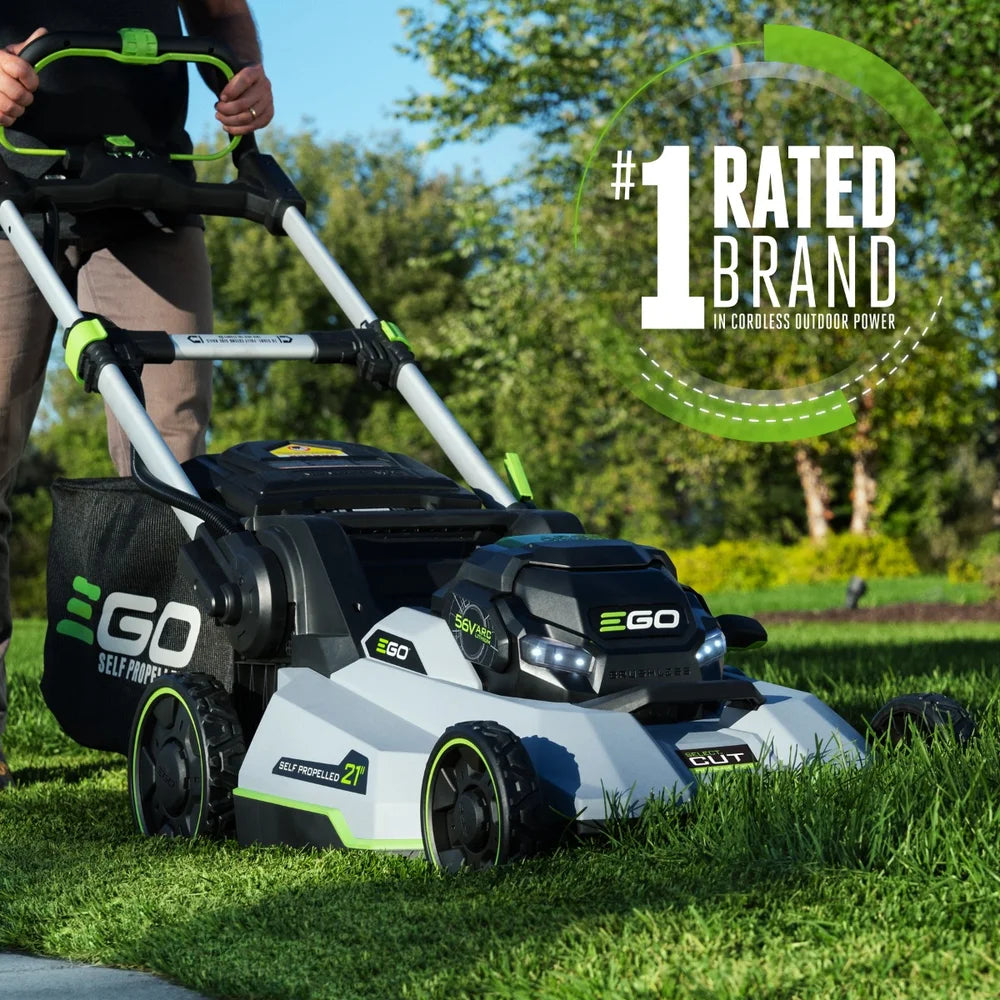 EGO 21in Select Cut Self Propelled Mower with Touch Drive Includes G3 7.5 Battery & 550w Charger (REGLM2135SP) Nibeza Style