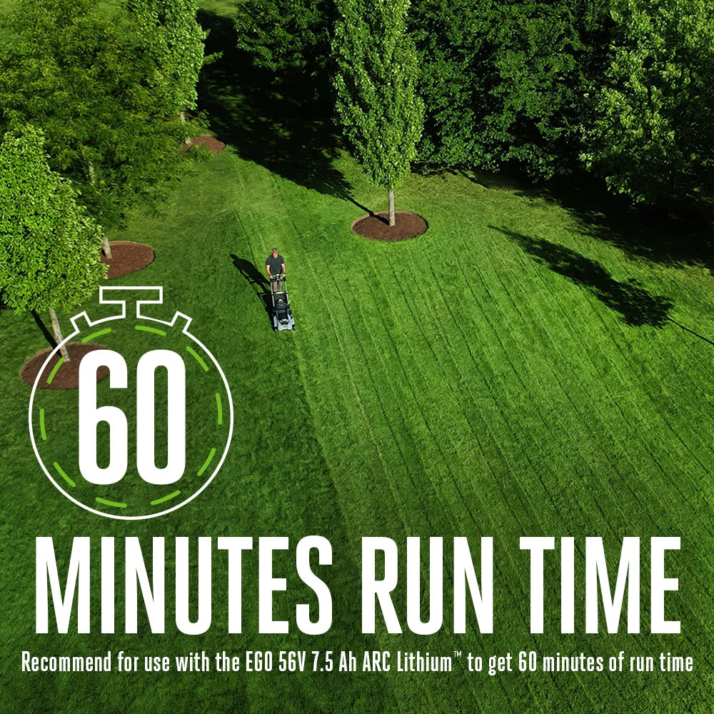 EGO 21in Select Cut Self Propelled Mower with Touch Drive Includes G3 7.5 Battery & 550w Charger (REGLM2135SP) Nibeza Style