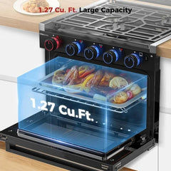 CAMPLUX 2-in-1 RV Propane Oven Stove Nibeza Style