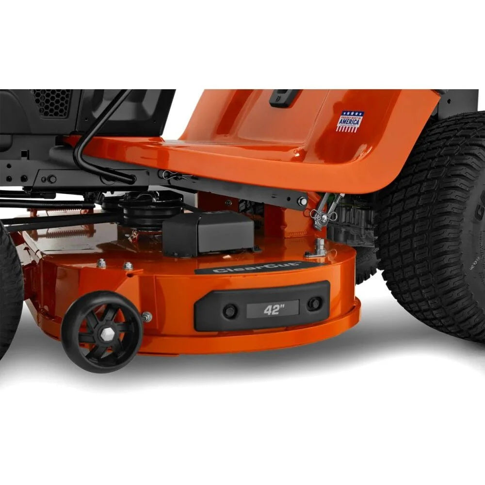 Husqvarna TS 242XD 42 Inch 21.5HP Kawasaki Gasoline Riding Lawn Mower Nibeza Style