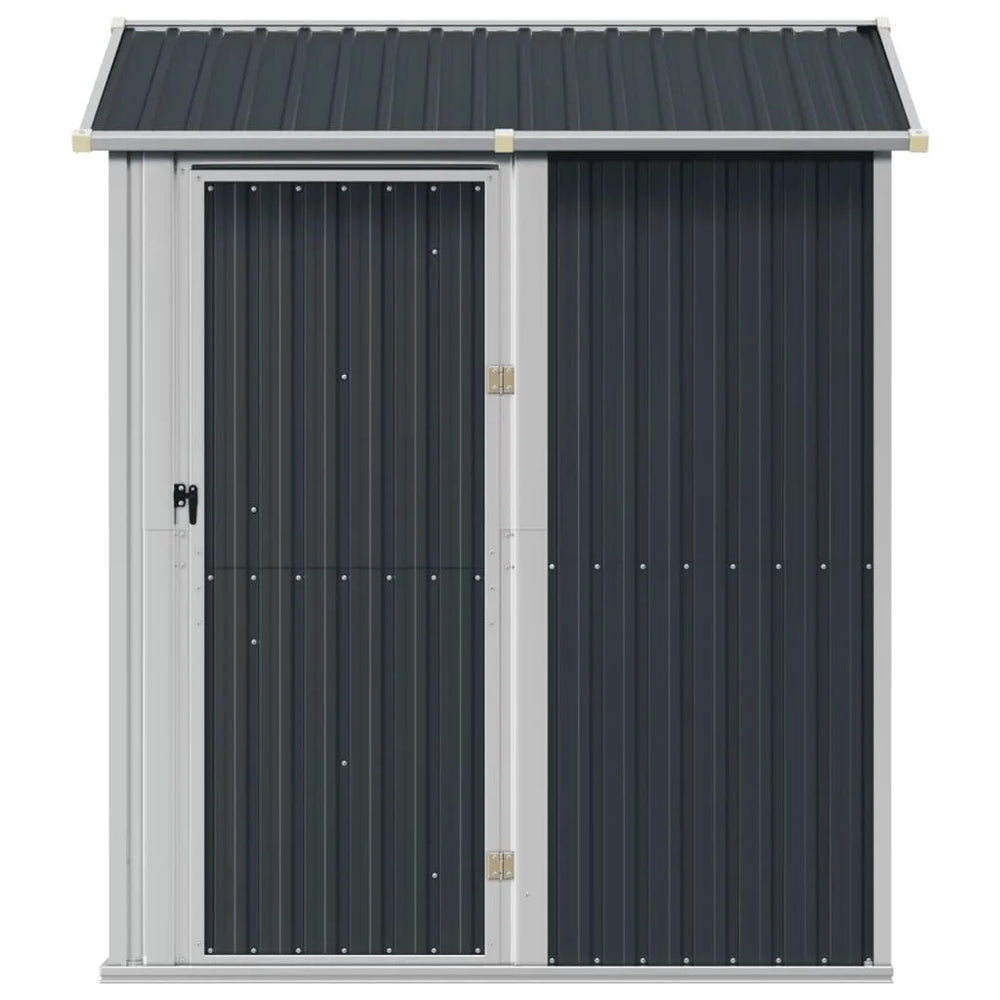 Vidaxl Garden Shed 192×152.5x237cm Galvanized Steel Nibeza Style