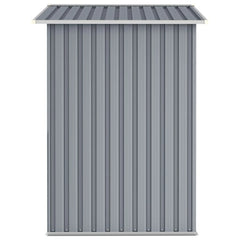 vidaXL Garden Shed 205x129x183 cm Galvanized Steel Nibeza Style