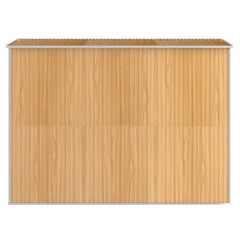 vidaXL Garden Shed 192x274x223 cm Galvanized Steel Nibeza Style