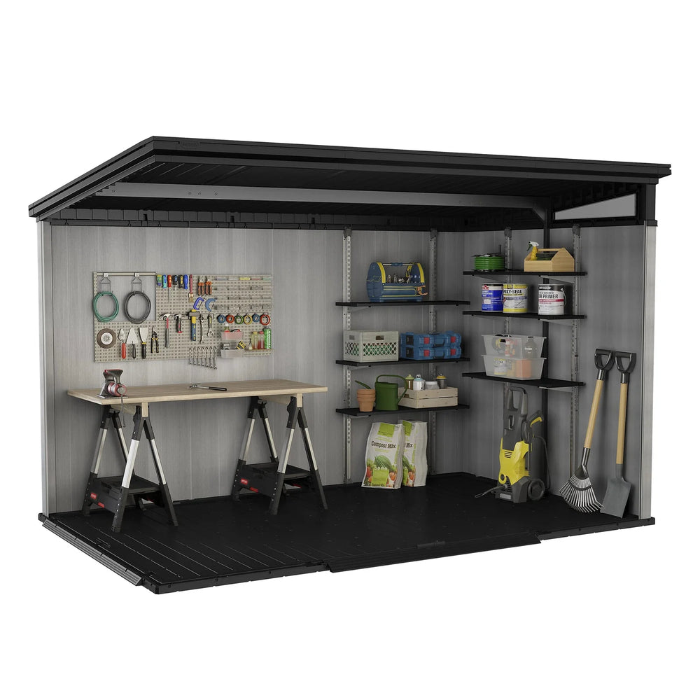 Keter Garden Shed Artisan 117 Brownish Grey Nibeza Style