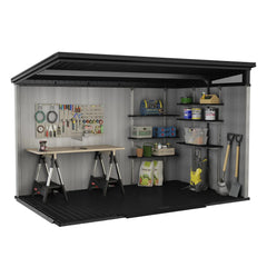 Keter Garden Shed Artisan 117 Brownish Grey Nibeza Style