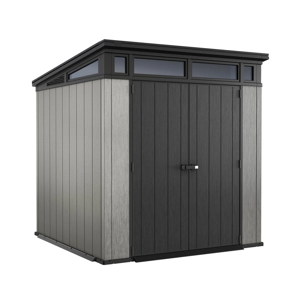 Keter Garden Storage Shed Artisan 77 214x218x226 cm 235572 Nibeza Style
