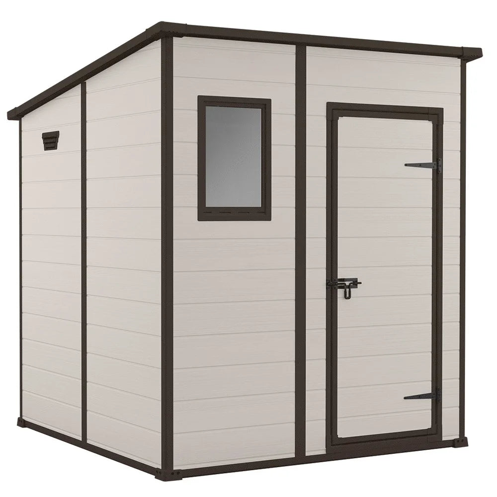 Keter Manor Pent 6X6 Ft Shed Nibeza Style