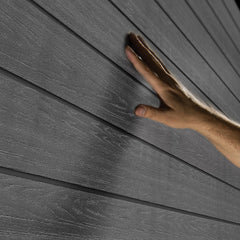 Keter Newton Plus 17X7.5 Ft Apex Grey Plastic 2 Door Shed With Floor & 2 Windows Nibeza Style