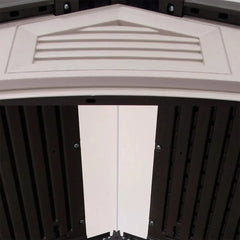 Lifetime Ultra-resistant Garden Shed with Window Uv100 214x213x227 Cm Nibeza Style