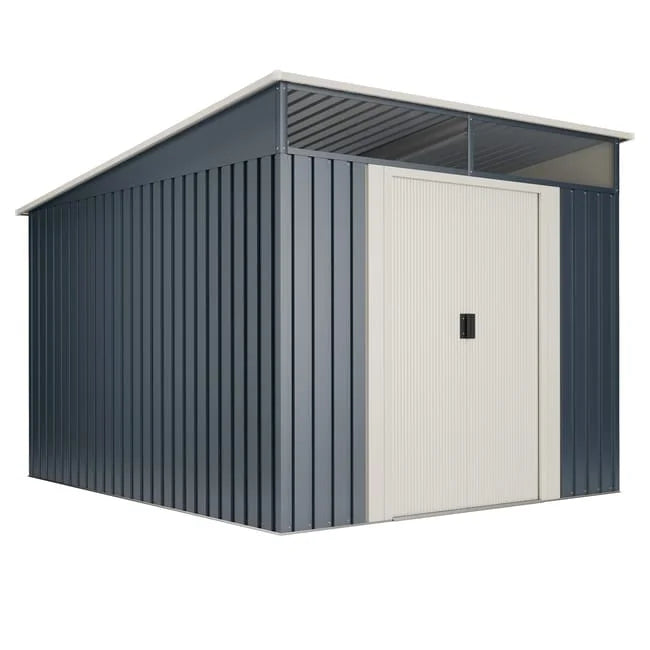 Slevik 6.6 m2 metal garden shed Nibeza Style