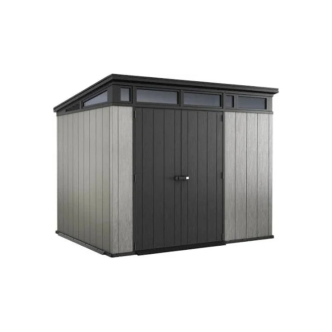 Keter Cortina 9ft 2″ x 7ft Garden Storage Shed Nibeza Style