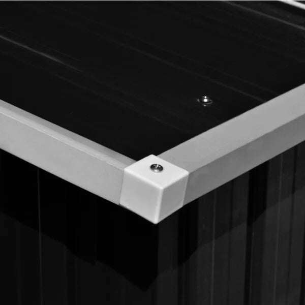 vidaxl Garden Shed 257x489x181 cm Metal Nibeza Style